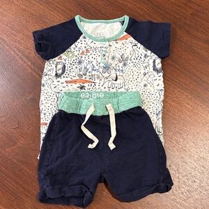 Explore Kids Navy and Green Matching Set